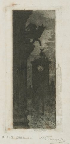 1905 - Notturno sul Duomo