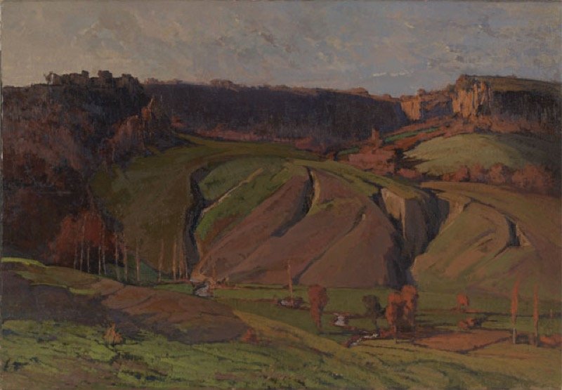 1913 ca. - Paesaggio etrusco