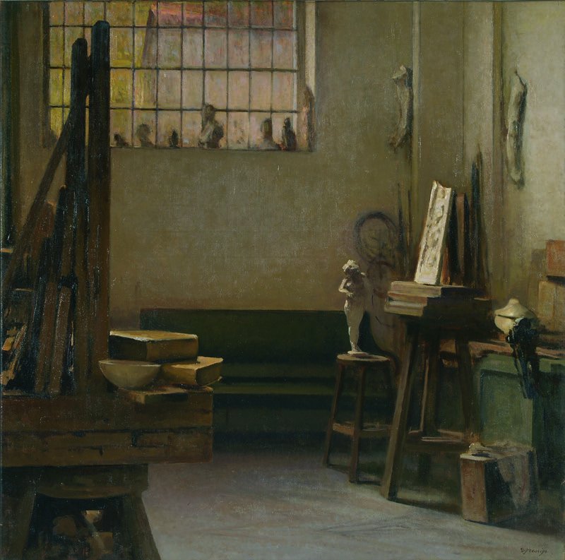 1954 - Lo studio dell'amico