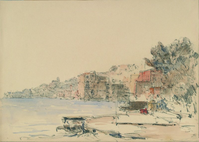 1936 ca. - Paesaggio della costa napoletana