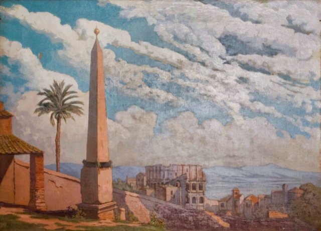1910 - Colosseo e Obelisco