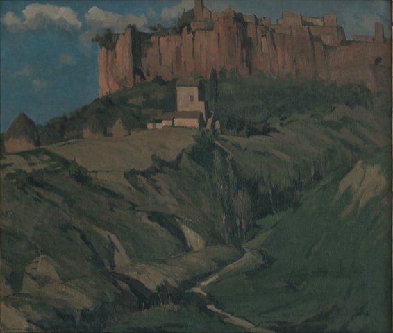 1924 - Tramonto orvietano