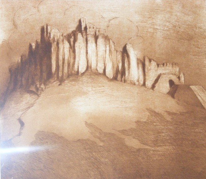 1907 - Tramonto orvietano