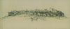1938 ca. - Panorama di Orvieto (studio per l'incisione)