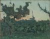 1925 - Tramonto nell’orto